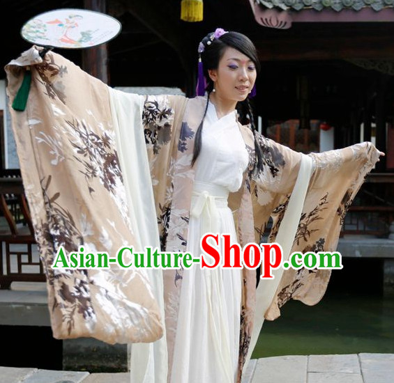Traditional Chinese Han Clothing for Girls Free Delivery Worldwide