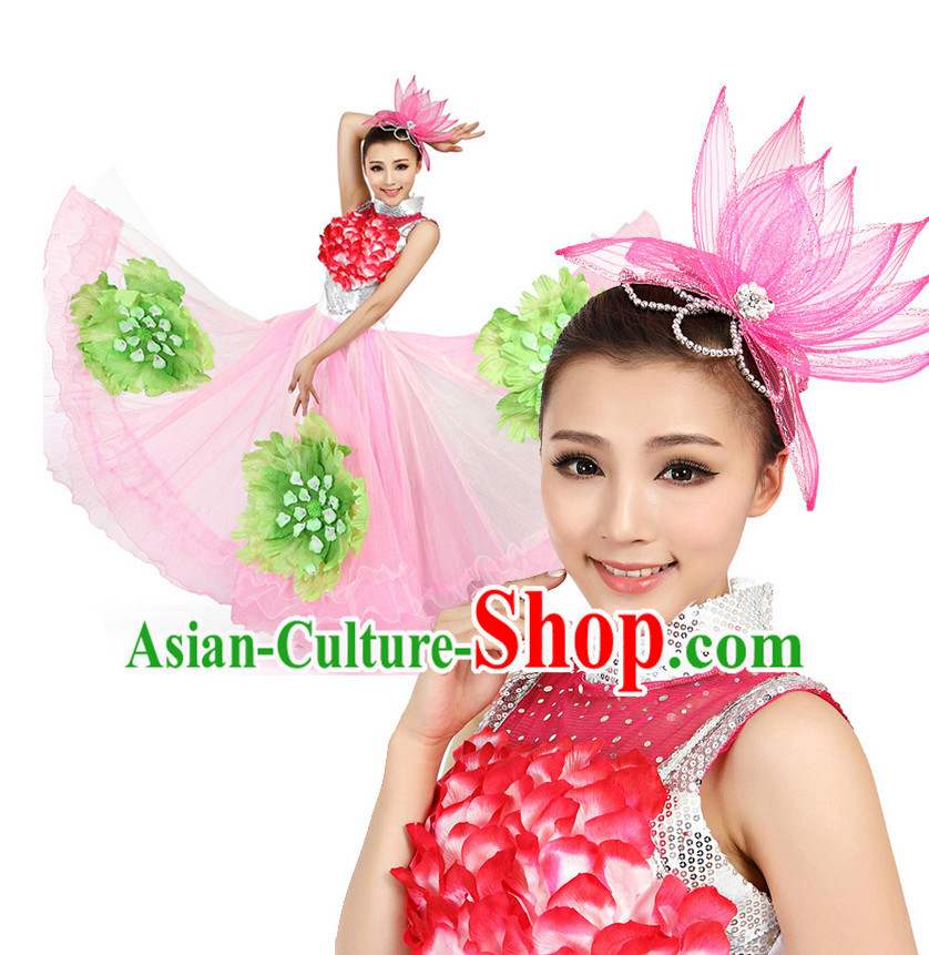 Chinese Traditional Opening Dancing Costumes Discount Dance Dostumes Discount Dance Supply for Women
