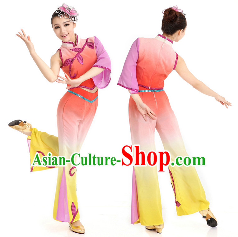 Chinese Traditional Contemporary Dance Dostumes for Women