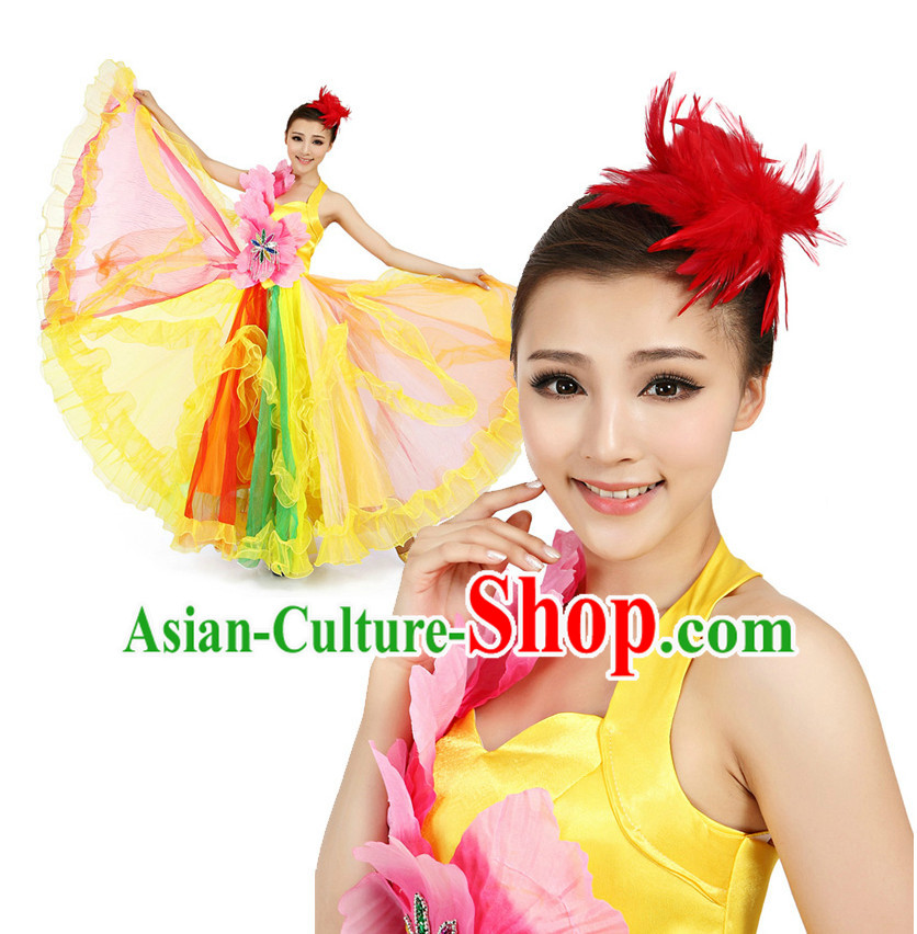 Chinese Girls Dancewear Dance Stores online and Headpieces for Women