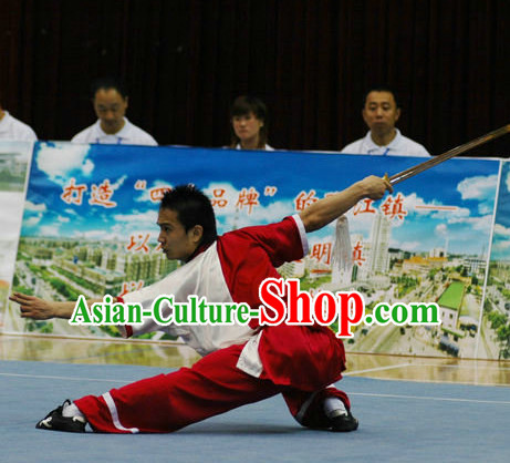 Top Martial Arts Uniforms Martial Arts Supplies Kung Fu Swords Sword Practice Uniform for Men