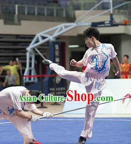 Top Kung Fu Stick Uniforms Kungfu Training Uniform Kung Fu Clothing Kung Fu Movies Costumes Wing Chun Costume Shaolin Martial Arts Clothes for Men
