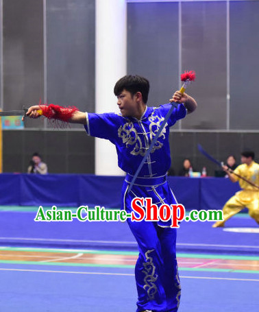 Top Chinese Kungfu Kung Fu Costume Kung Fu Combat Costumes Wing Chun Karate Uniform Kung Fu Competition Suit Martial Arts Costumes for Men