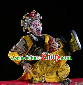 Chinese Theatrical Costume Beijing Opera Costumes Peking Opera Monkey King Costumes and Helmet Complete Set for Men