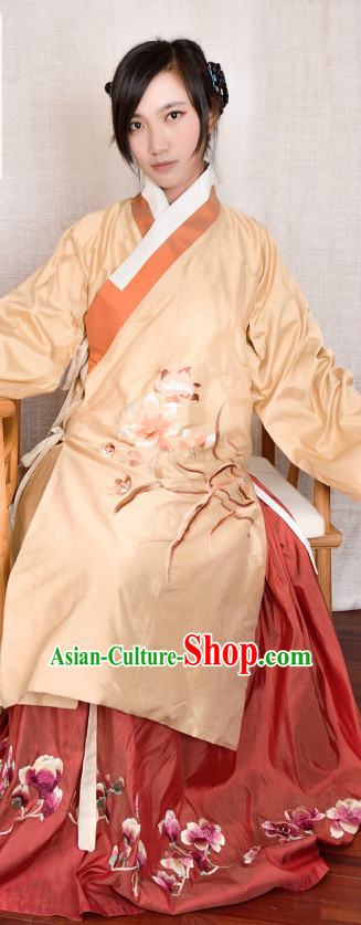 Chinese Traditional Hanfu Plus Size Dresses