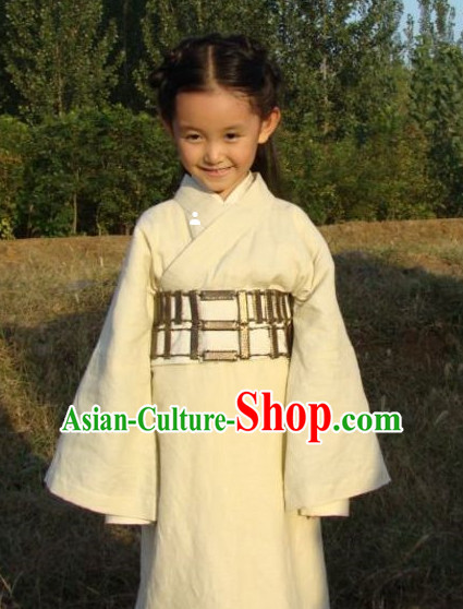 Chinese Traditional Hanfu Dress for Kids
