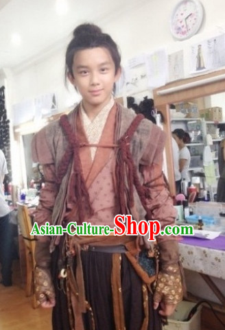Traditional Ancient Chinese Superhero Costumes for Boys