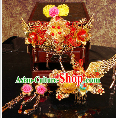 Ancient Chinese Wedding Headwear for Women