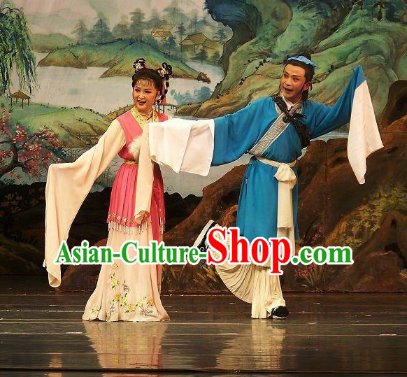 Chinese Goddess Marriage Husband and Wife Costumes 2 Complete Sets