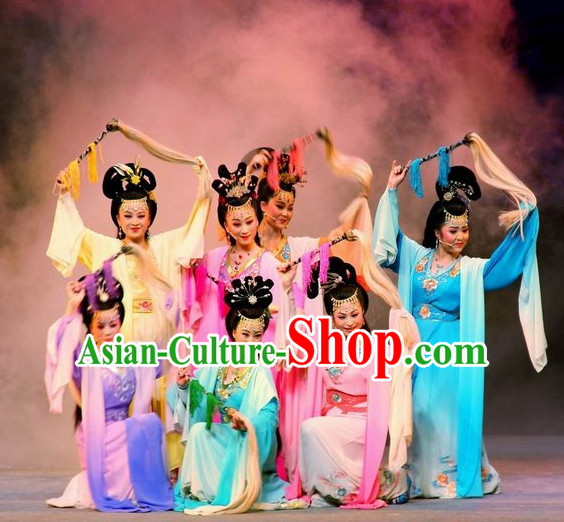Chinese Tian XIan Pei Beijing Opera Seven Fairies Costumes