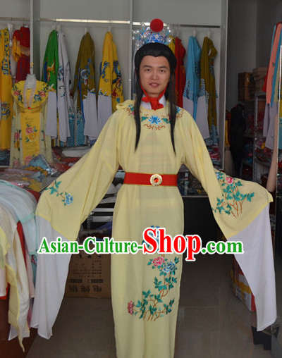 Asian Fashion Chinese Jia Baoyu Costumes and Coronet Complete Set