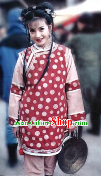 Traditional Chinese Zhao Wei Xiao Yanzi Little Swallow Costumes Princess Returning Pearl