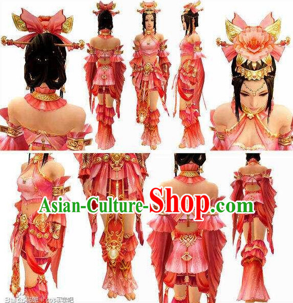 Chinese Handmade Cosplay Accessories and Wigs