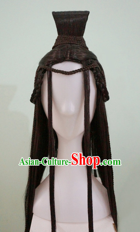 Chinese Ancient Style Black Wigs