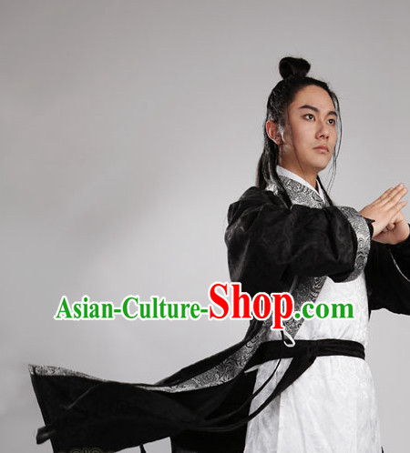 Chinese Ancient Han Garment Complete Set for Men