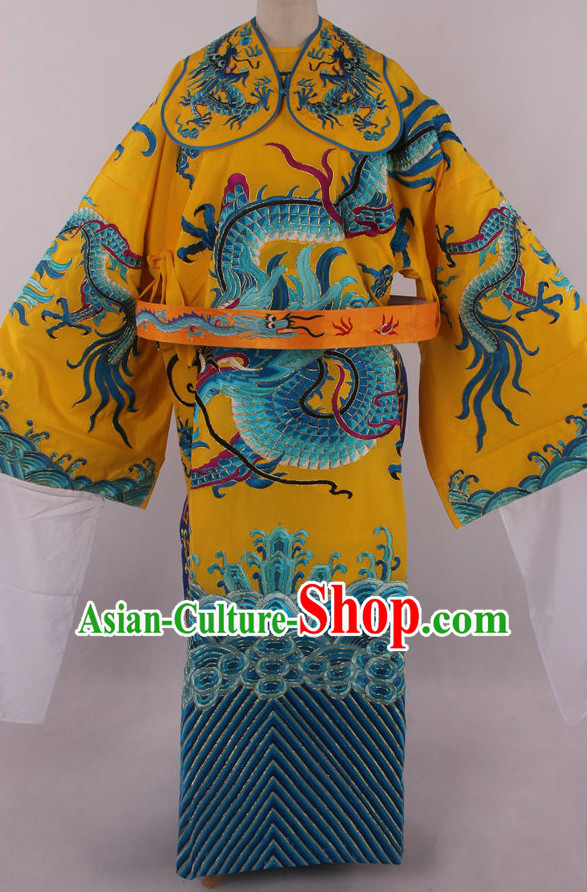 Chinese Traditional Dresses Theatrical Costumes Ancient Chinese Hanfu Dragon Embroidered Costumes