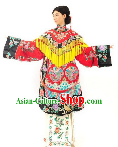 Traditional Ancient Chinese Beijing Opera Phoneix Gowns Clothes Costumes