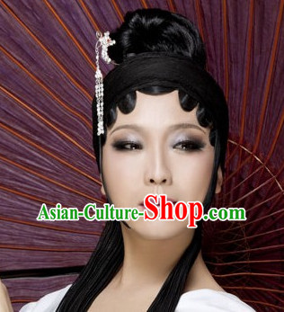 Ancient Chinese Black Fairy Wigs