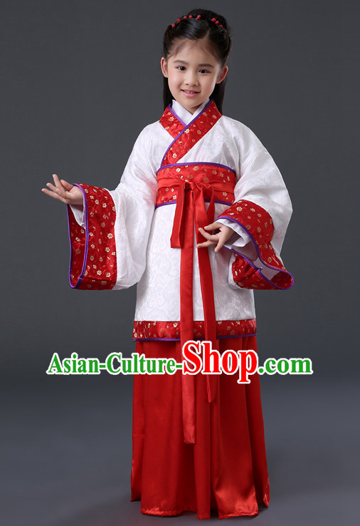 Chinese Hanfu Asian Fashion Japanese Fashion Plus Size Dresses Traditional Clothing Asian Empress Hanfu Clothing for Kids