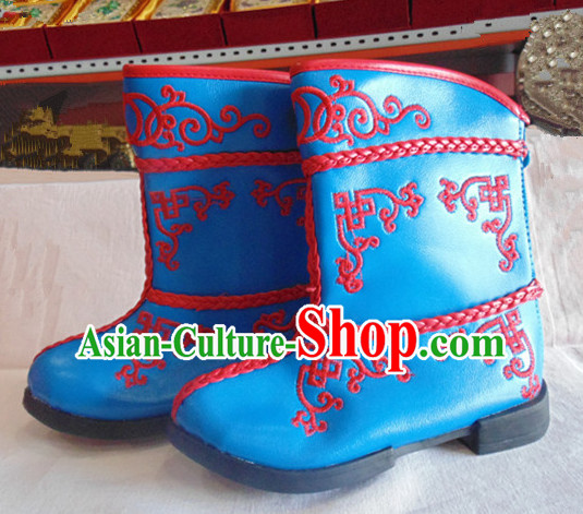 Traditional Mongolian Boots