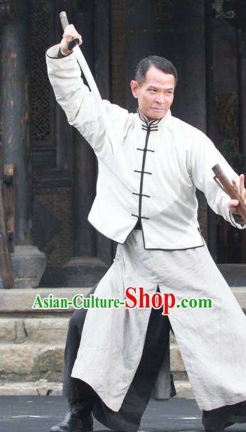Traditional Chinese Kung Fu Master Uniform Clothes