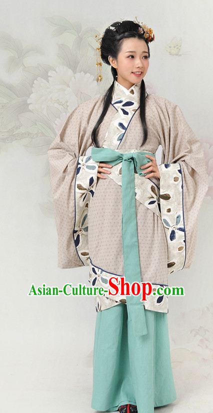 Chinese ancient costumes hanfu han fu traditional dress folk dress oriental clothing ruqun classical costumes for women men boys girls