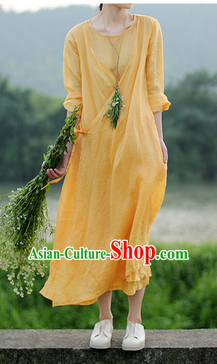 Chinese traditional clothing mandarin clothes folk dress classical costume