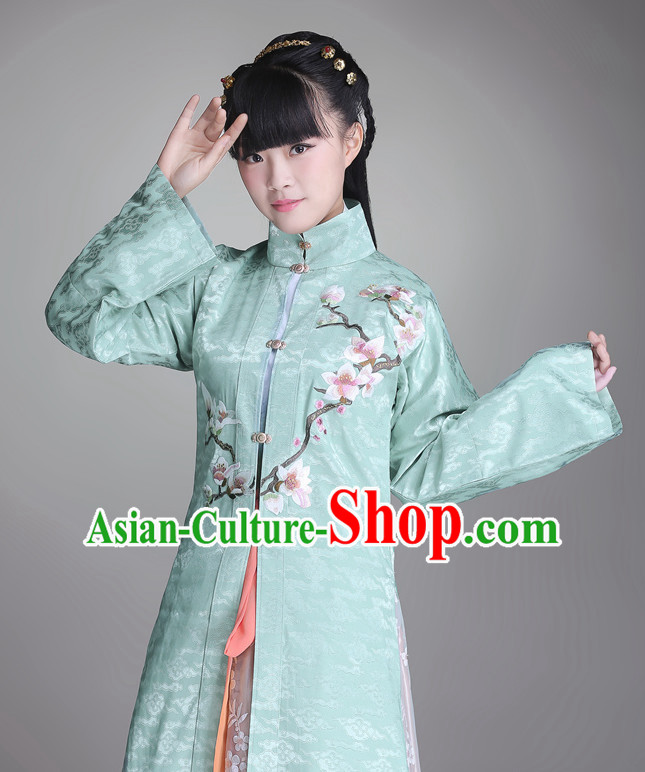 Ancient Chinese Song Dynasty Attire Complete Set for Girls