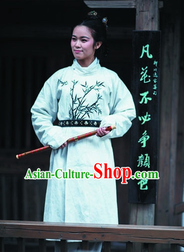 Ancient Asian Swordswoman Costumes Full Set for Women
