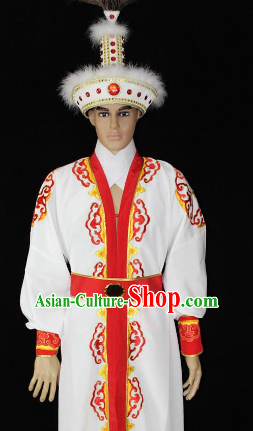 China Desert Prince Costumes and Hat Complete Set for Men
