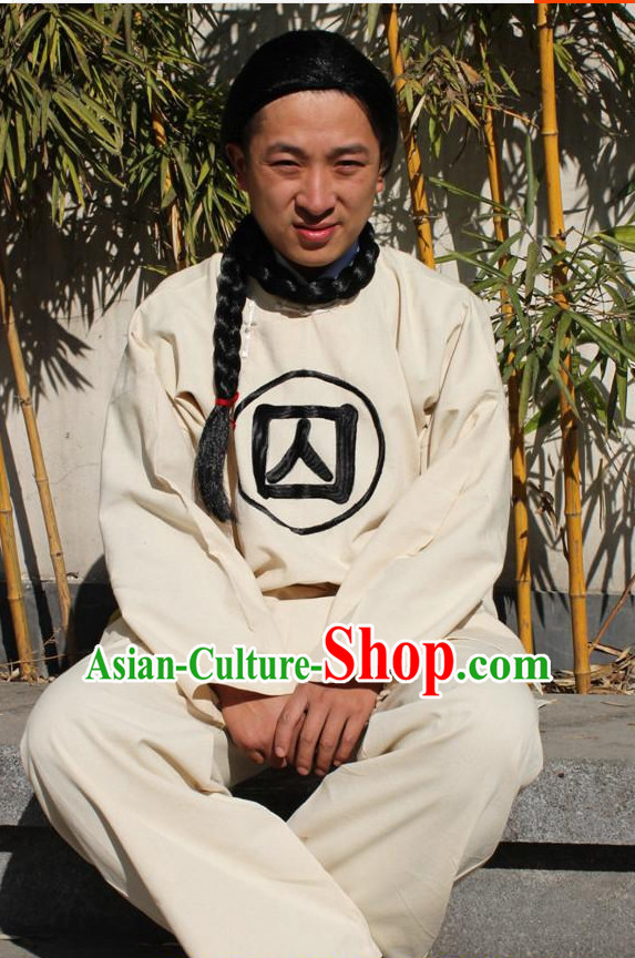 Ancient Chinese Prisoner Costumes for Men