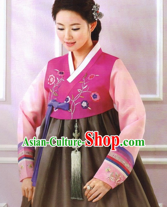 Korean Fashion Hanbok Clothes Complete Set for Women
