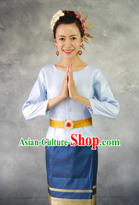 Thailand Traditional National Clothes for Women