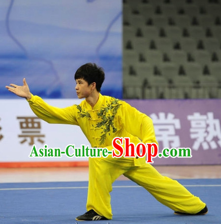 Chinese Top Martial Arts Tournament Uniform for Men