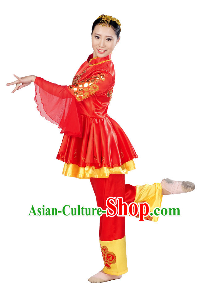 Chinese New Year Group Dance Costume