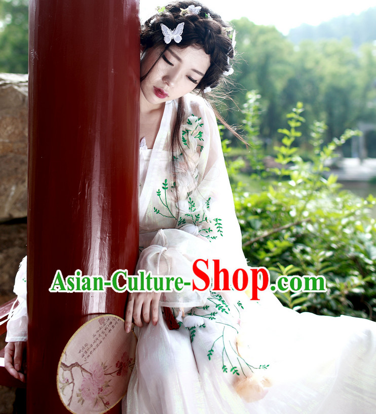 Han Dynasty Chinese Fairy Halloween Costumes Plus Size Dresses online for Women