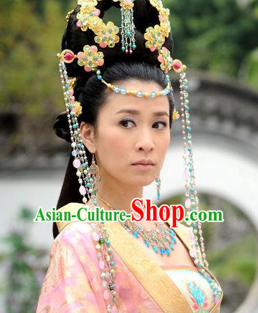 Chinese Handmade Empress Flower Hair Accessories Headband Headbands Fascinators Wedding Hair Clips