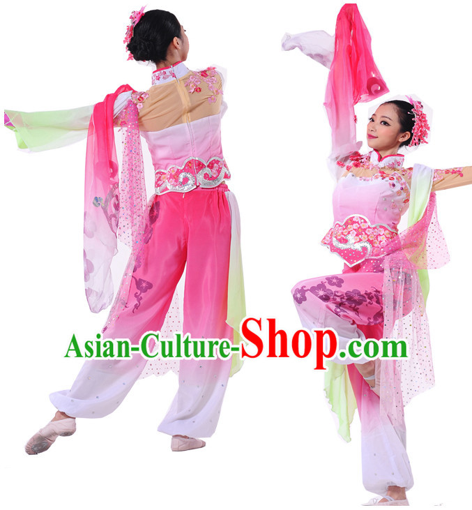 Chinese Women Folk Dance Costumes Dancewear Discount Dane Supply Clubwear Dance Wear China Wholesale Dance Clothes