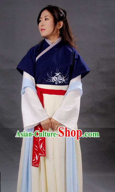 Chinese Girl Hanfu Costume Ancient Costume Traditional Clothing Traditiional Dress Clothing online