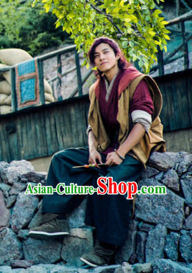 Chinese Traditional Swordsman Suit Outfits