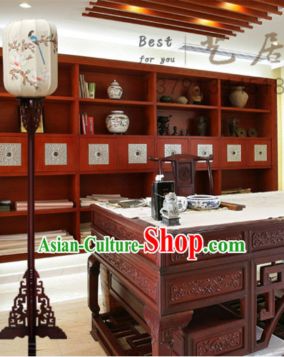 Chinese Classic Handmade and Painted Floor Lantern