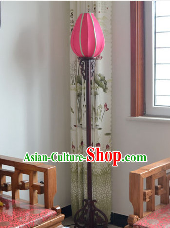 Chinese Classic Handmade Floor Lotus Lantern
