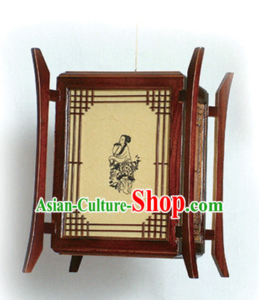 Chinese Classical Handmade and Carved Hanging Palace Lantern