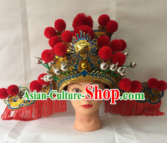 Traditional Chinese Classical Opera Cai Shen Hat for Men