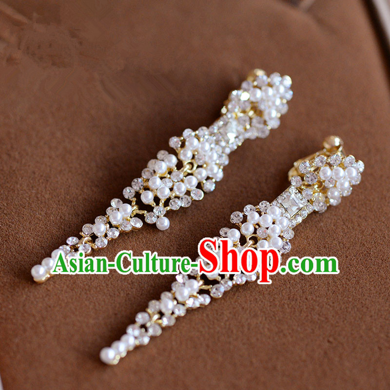 Traditional Jewelry Accessories, Princess Bride Wedding Accessories, Earring for Women