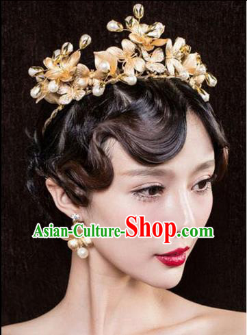 Traditional Jewelry Accessories, Princess Hair Accessories, Bride Wedding Hair Accessories, Baroco Style Headwear for Women