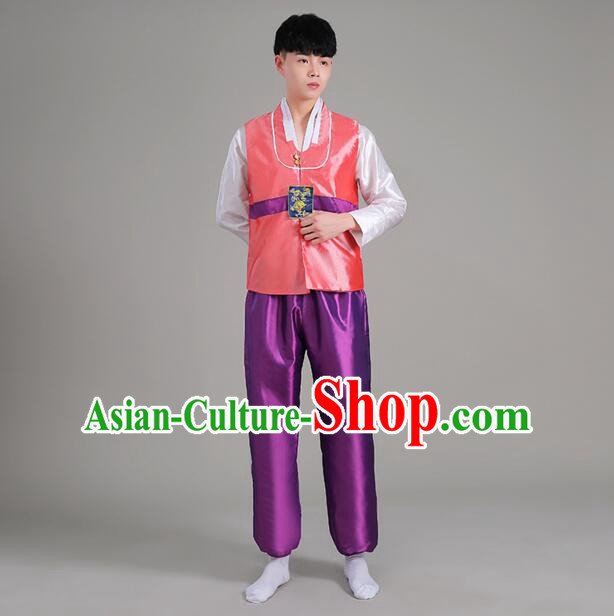 High Quality Korean Dancing Clothes Men Stage Costumes Traditional Costumes Korean Full Dress Formal Attire Ceremonial Dress  Dae Jang Geum
