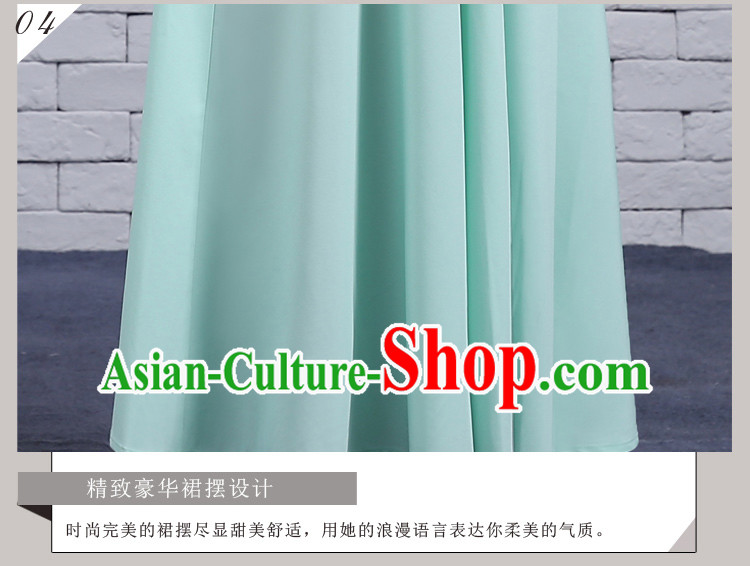 Chinese Traditional Clothes Min Guo Time Female Clothing Stage costumes Girls