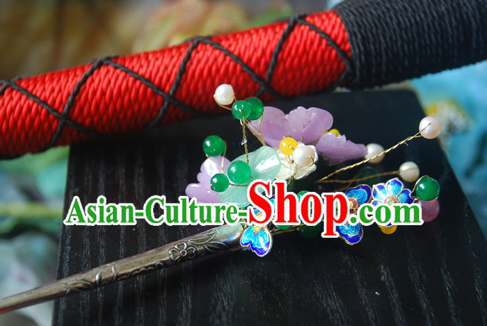 Chinese Ancient Style Hair Jewelry Accessories, Headwear, Headdress, Hanfu Bride Wedding Hairpins, Hair Fascinators for Women