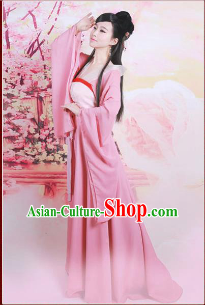 Ancient Chinese Palace Empress Costumes Complete Set, Tang Dynasty Ancient Palace Phoenix Wedding Dress For Women